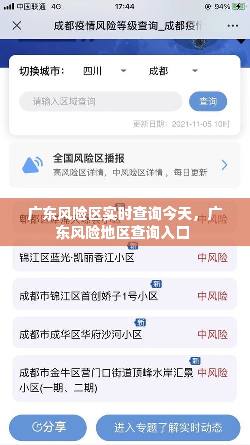 廣東風(fēng)險(xiǎn)區(qū)實(shí)時(shí)查詢今天，廣東風(fēng)險(xiǎn)地區(qū)查詢?nèi)肟?