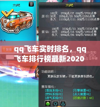 qq飛車實時排名，qq飛車排行榜最新2020 