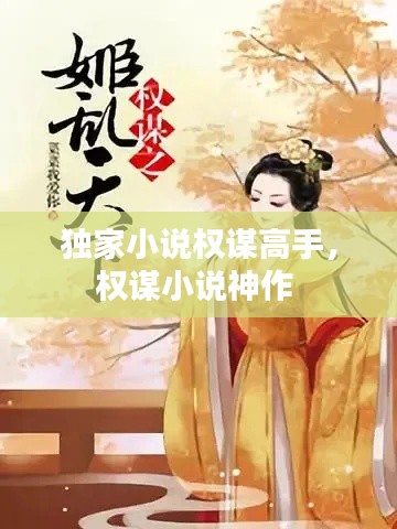 獨(dú)家小說權(quán)謀高手，權(quán)謀小說神作 