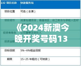 《2024新澳今晚開獎號碼139》｜最新正品解答落實