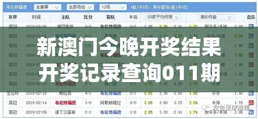 新澳門今晚開獎結(jié)果開獎記錄查詢011期01-27-08-17-02-28 T：27