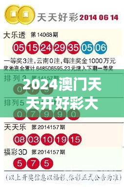 2024澳門天天開好彩大全開獎結(jié)果｜可靠執(zhí)行計劃