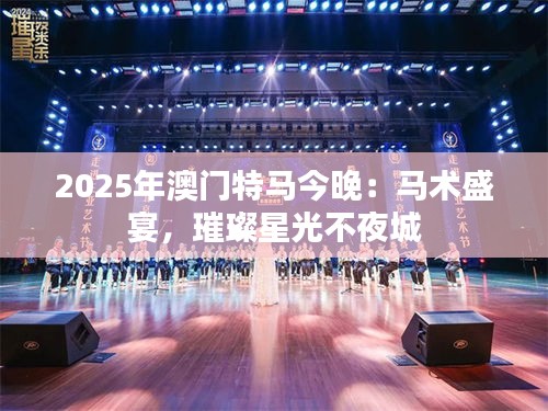 2025年澳門特馬今晚：馬術(shù)盛宴，璀璨星光不夜城