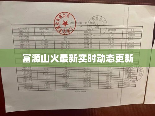 富源山火最新實時動態(tài)更新