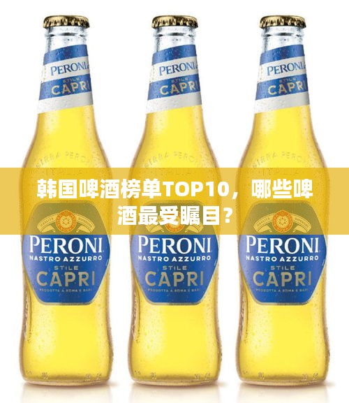 韓國啤酒榜單TOP10，哪些啤酒最受矚目？